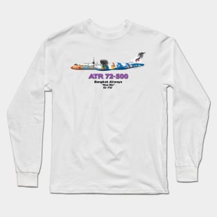 Avions de Transport Régional 72-500 - Bangkok Airways "Hua Hin" Long Sleeve T-Shirt